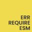 @err-require-esm