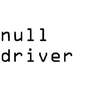 @nulldriver