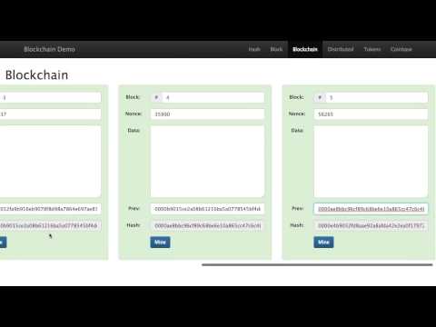 Blockchain 101 - Demo