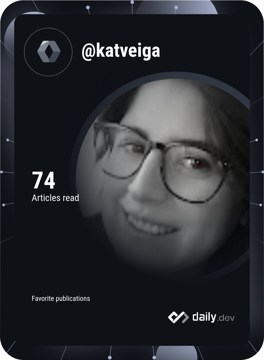 Catarina Veiga's Dev Card