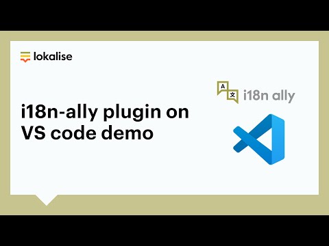 i18n-ally on VS code demo