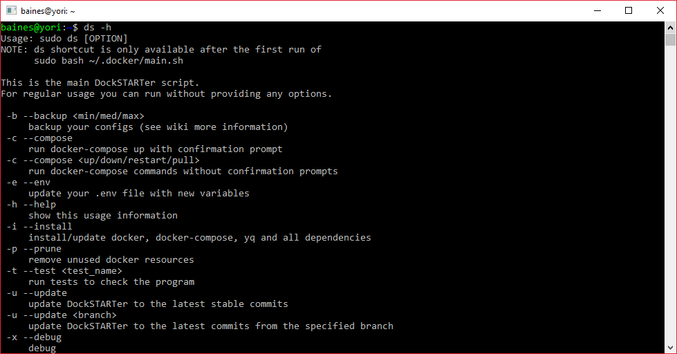 Command Line Interface