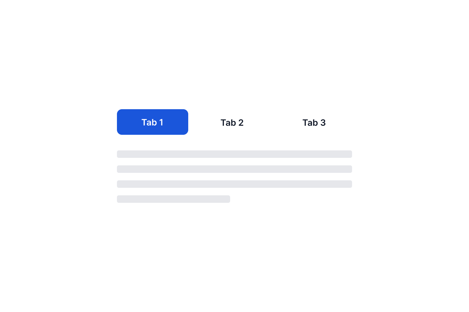 React Tabs