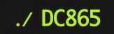 DC865