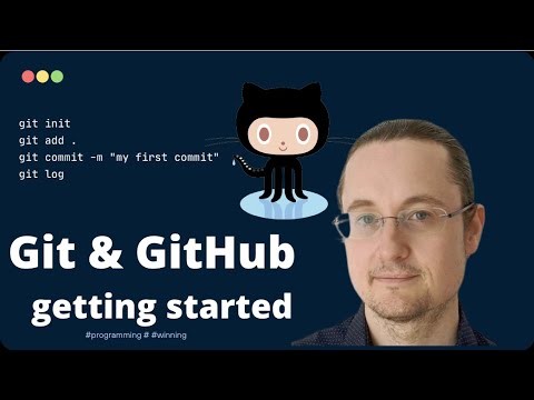 Git and GitHub basics video