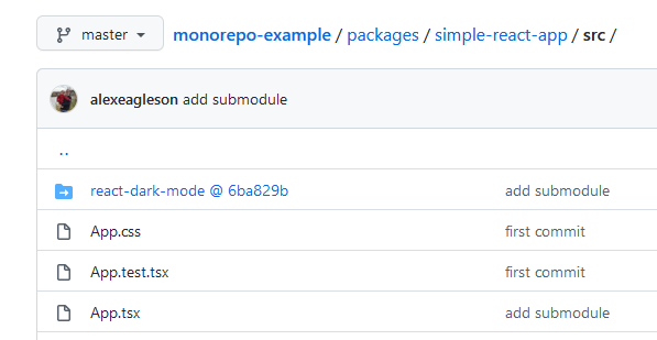 Github Submodules