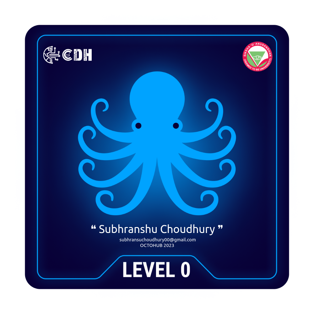 OctoHub 2023 Level 0