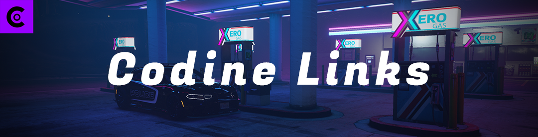 Codine Development Links Banner