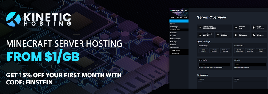 Kinetic Hosting Banner