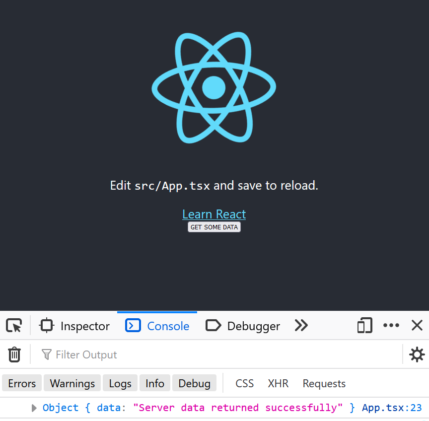 React Fetch Example