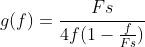 Scaling Gain Equation