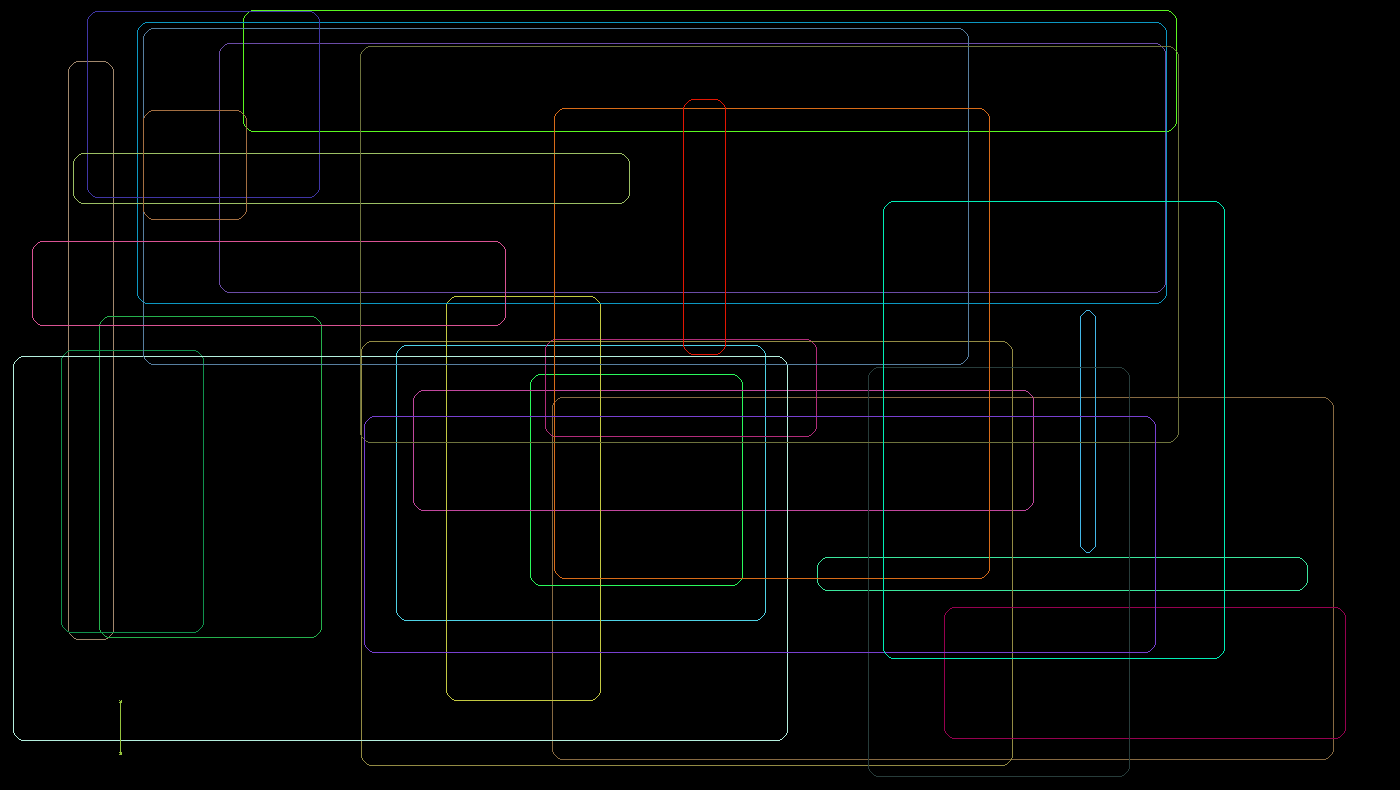 Random rounded rectangle