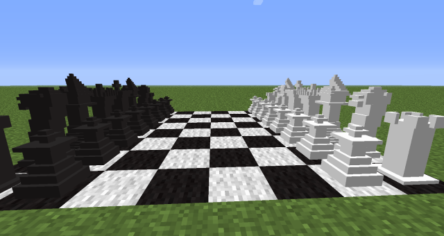 Chessmate in the Minecraft mod, MineChess