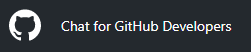 Github Chat Logo