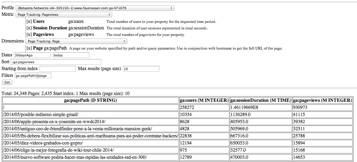 Test Web Console