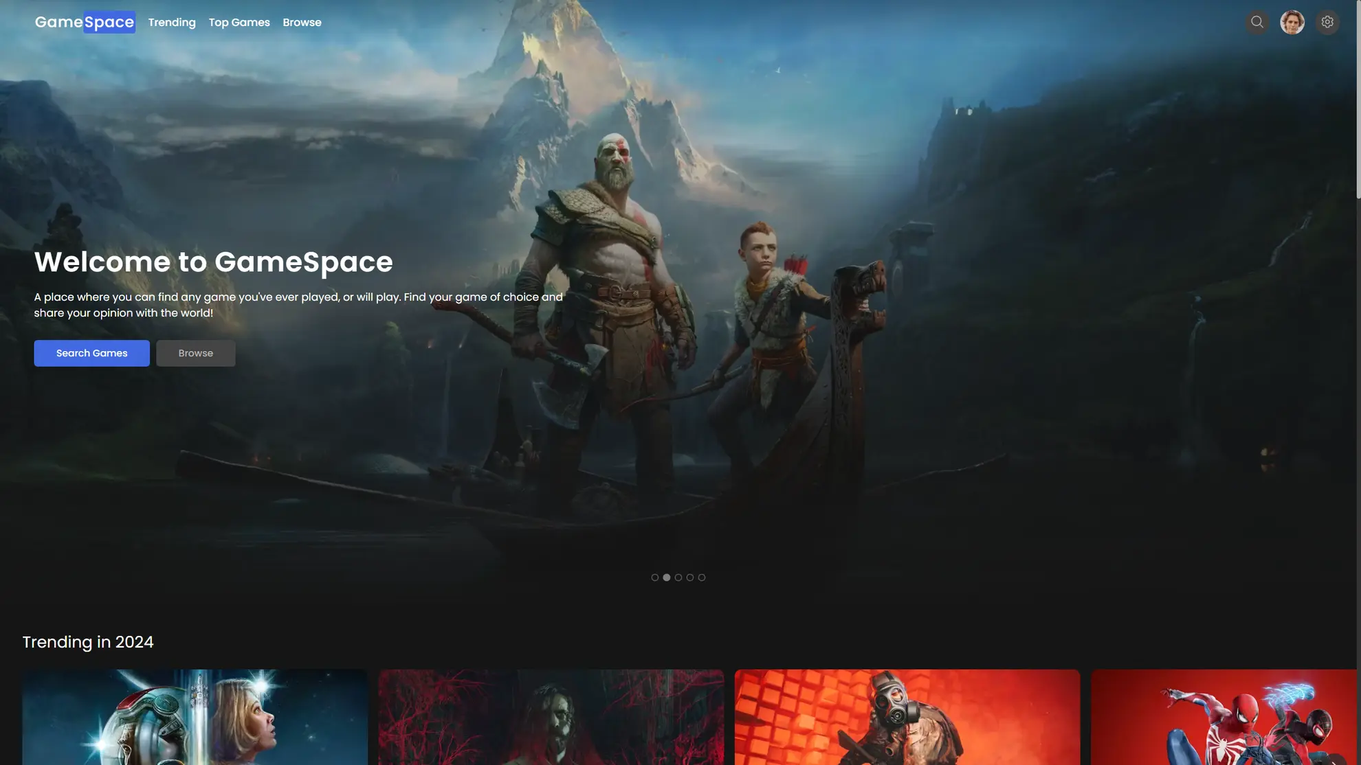 Gamespace Screenshot
