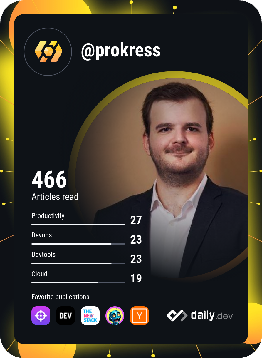 Dev Card of proKress