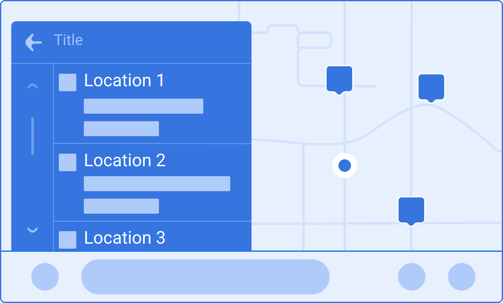 Temporary Navigation Template