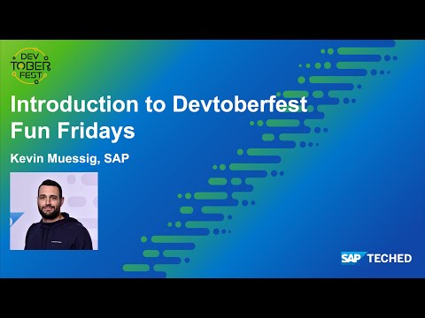 Introduction to Devtoberfest Fun Fridays