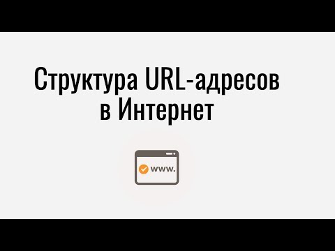 Структура формирования url-адресов в Интернет