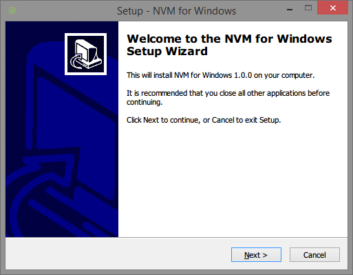 NVM for Windows Installer