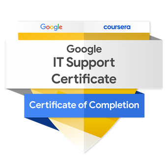 Google IT Support badge