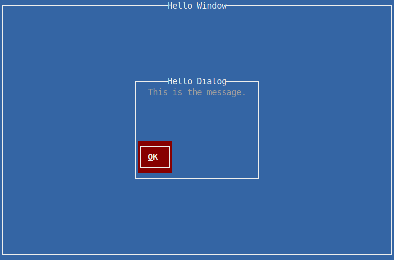 go-dialog screenshot