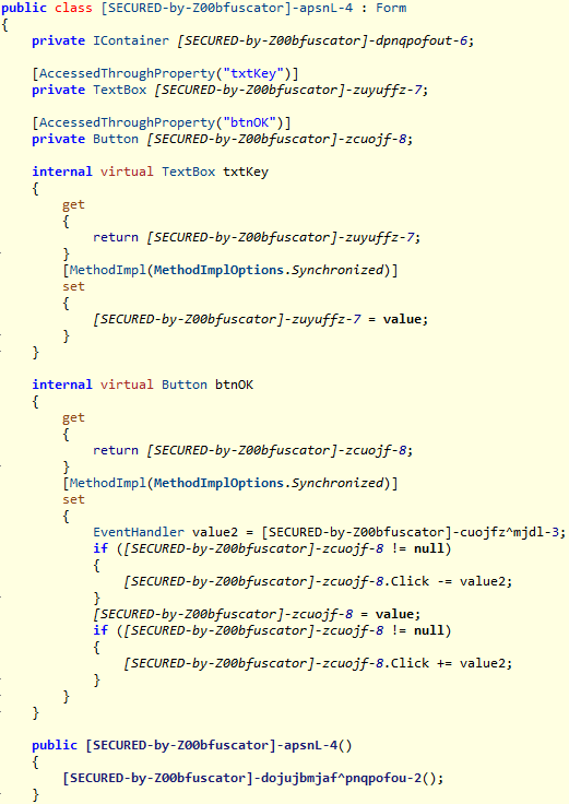 Example .NET File - Class