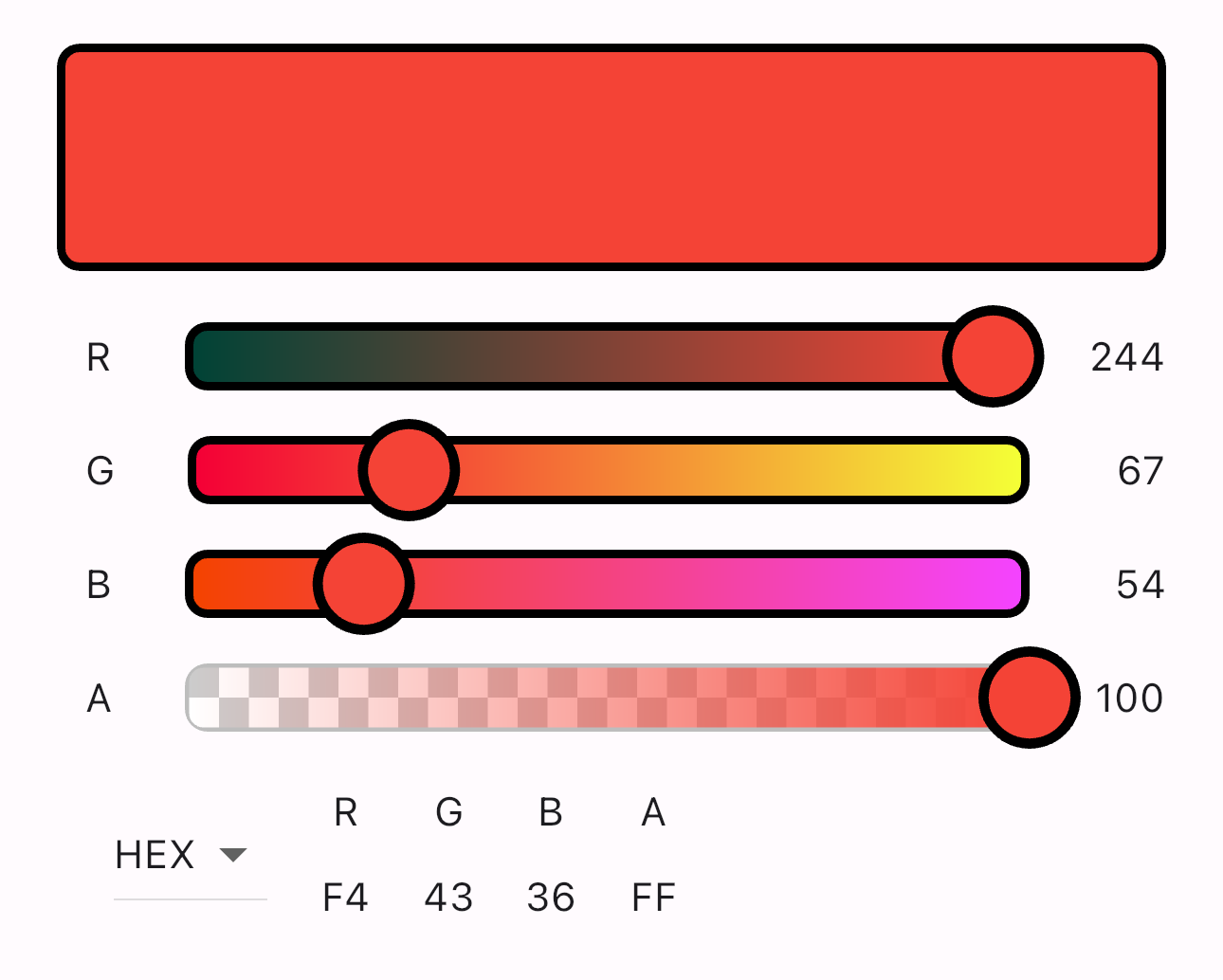 Slider Picker