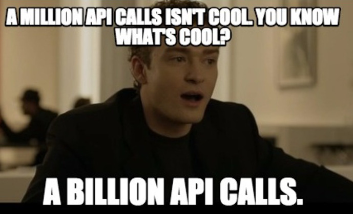 A Billion API requests