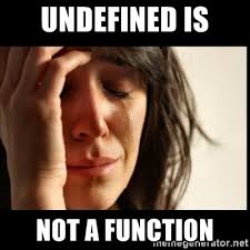 function is undefined meme