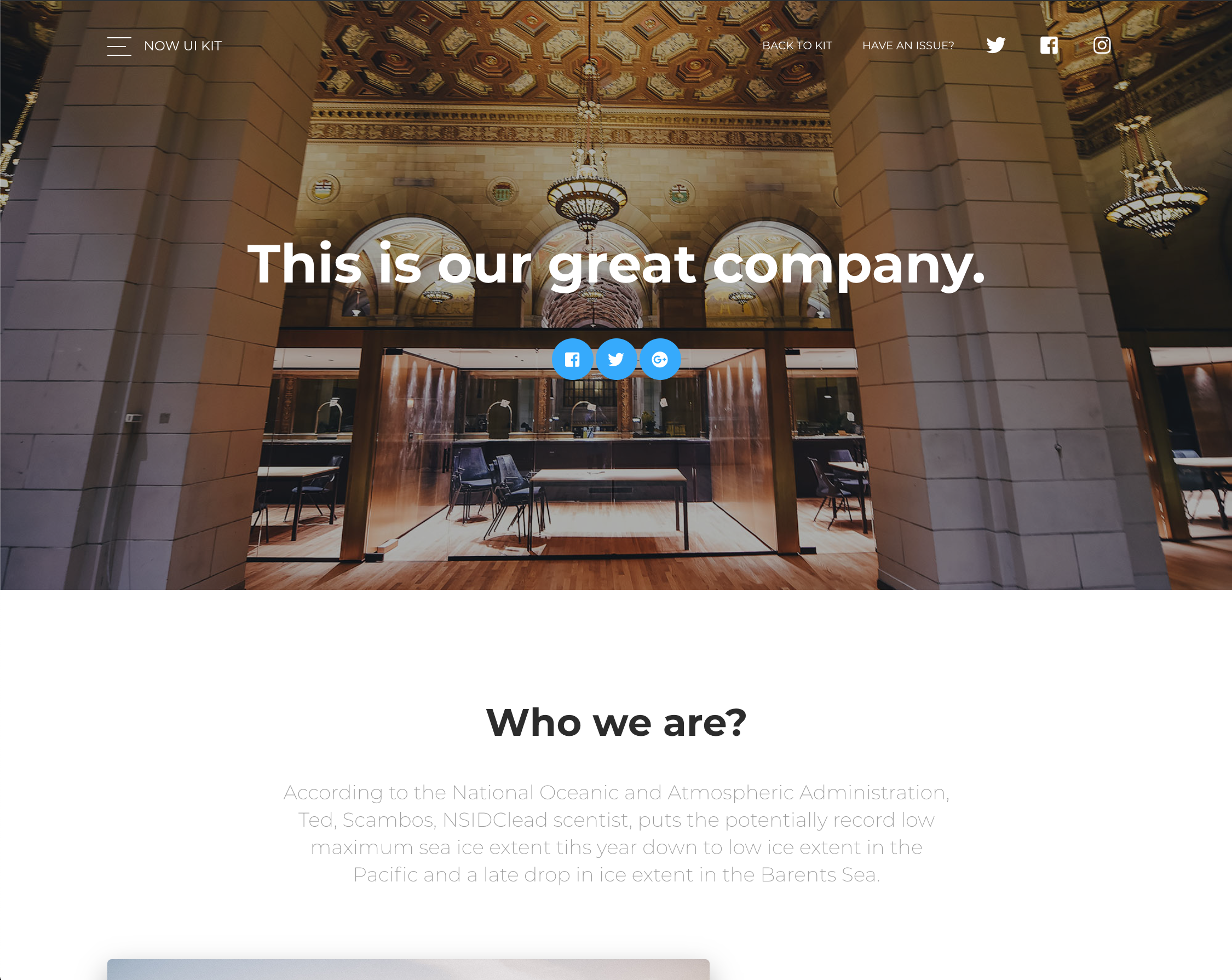 Landing Page