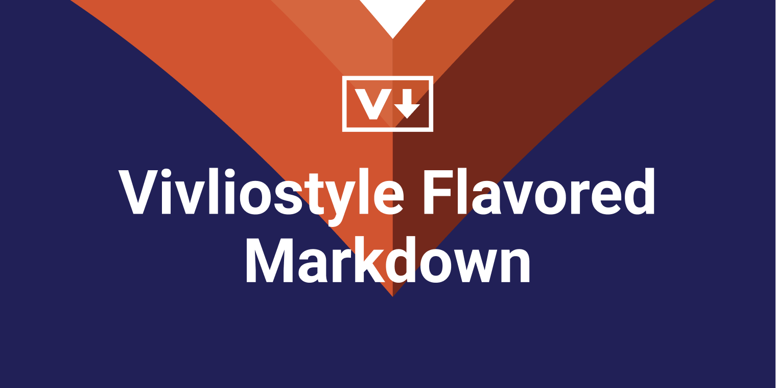 Vivliostyle Flavored Markdown